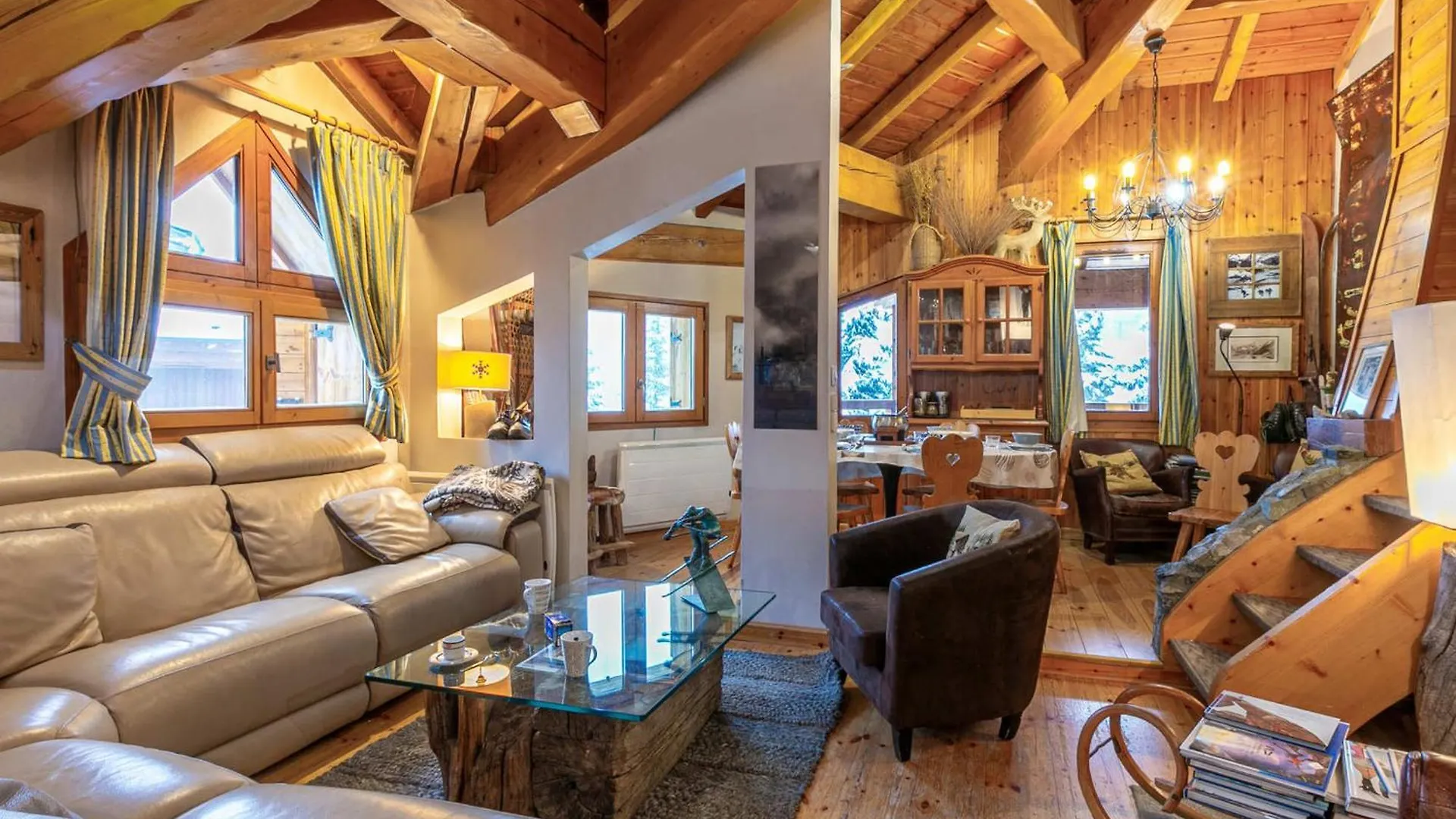아파트 Charmant Duplex Avec Cheminee, Parking Et Wifi A Val-D'Isere - Fr-1-694-368 프랑스
